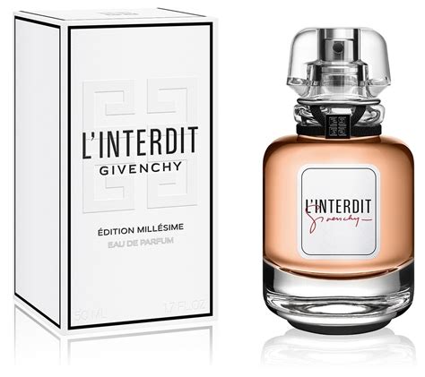 givenchy l'interdit millesime edition|Givenchy millésime perfume.